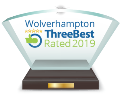 Three Best Rated Wolverhampton 2019 Award